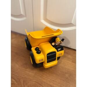 Cat Yellow Large Dump Truck